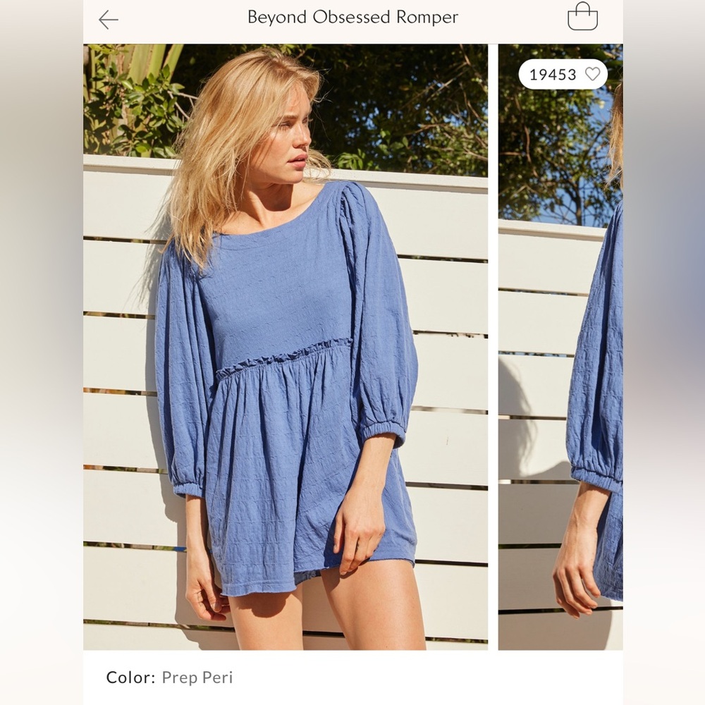 Free people beyond obsessed romper